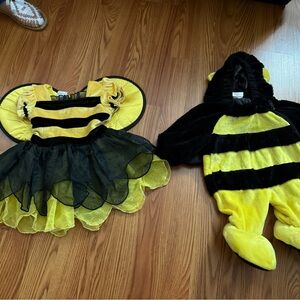 Kids Bumblebee Halloween Costume Set - Yellow and Black